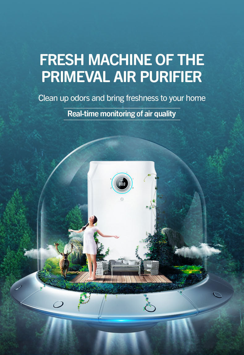 Air Purifier for Large Space House Household High Cadr Air Fresher & High Effective formaldehyde Removal Machine YDKJ700F-S82022