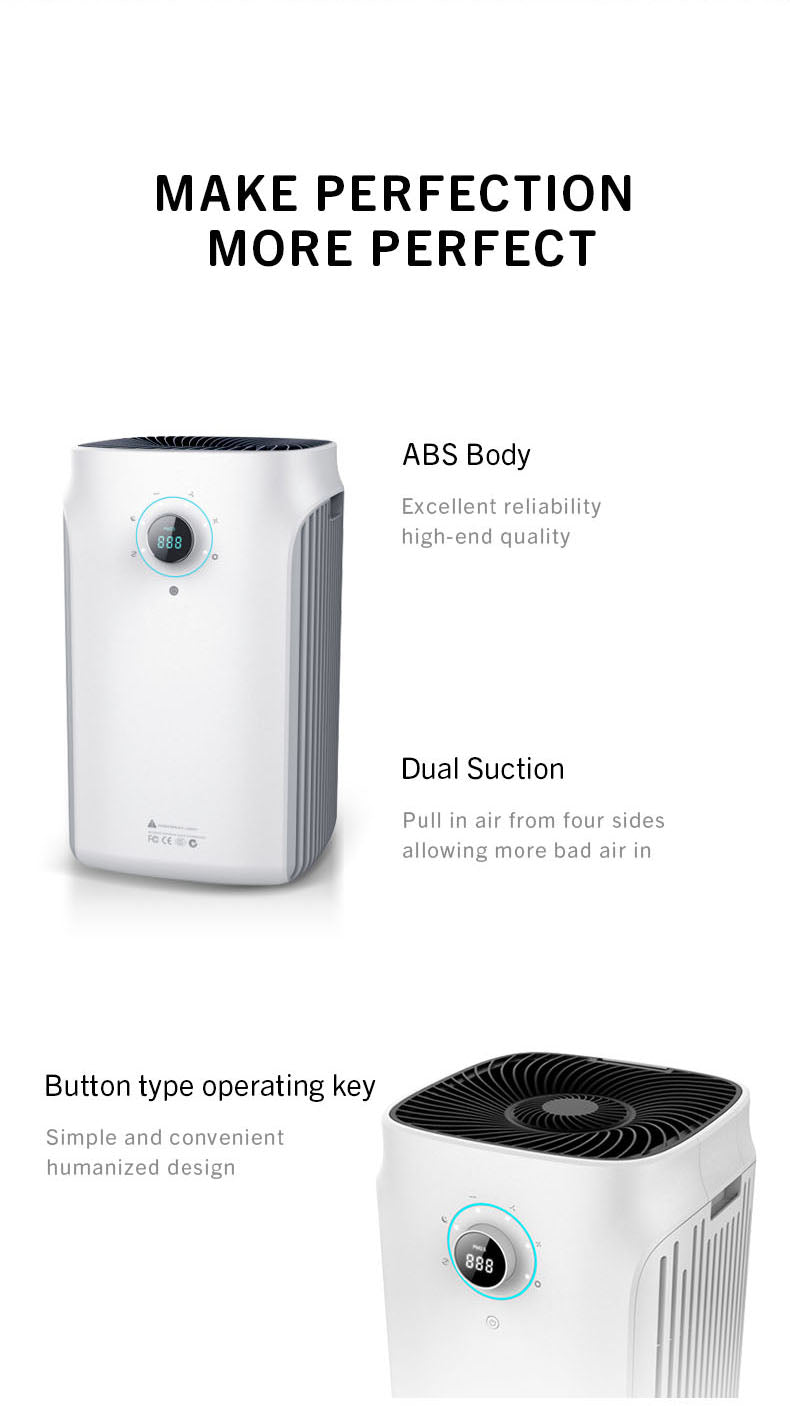 Air Purifier for Large Space House Household High Cadr Air Fresher & High Effective formaldehyde Removal Machine YDKJ700F-S82022