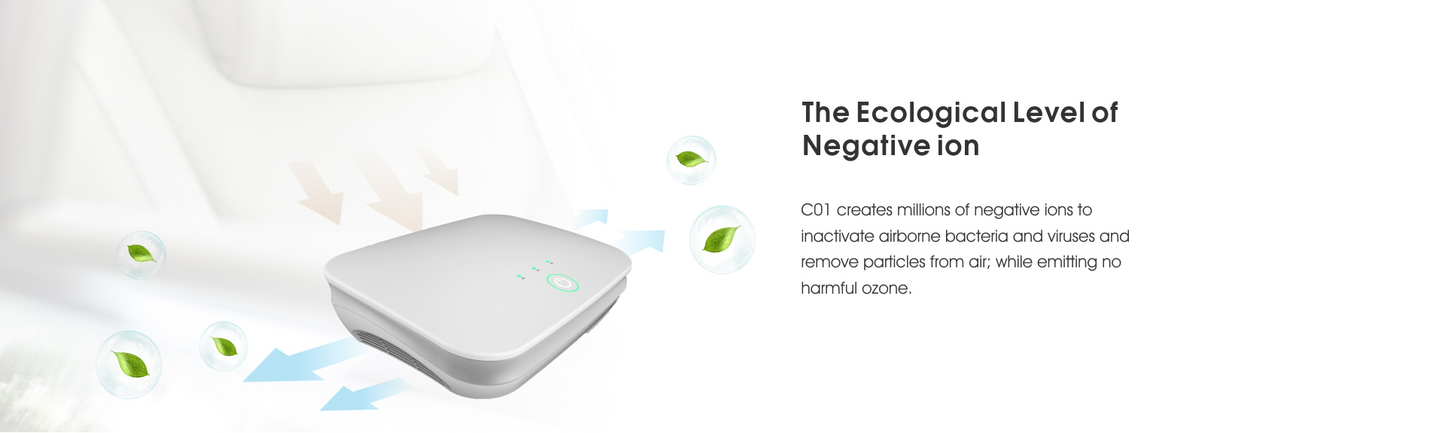 Car Air Purifier With Hepa Filter YDAGS-C012022