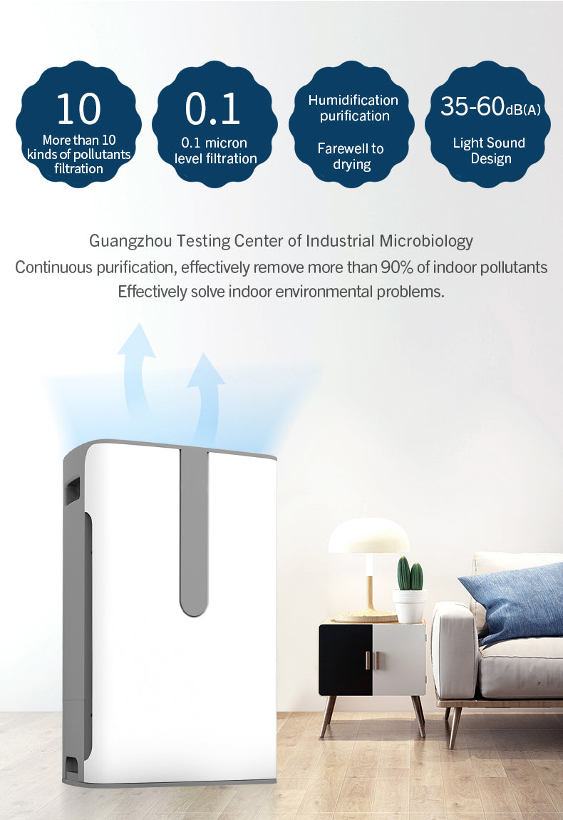 Portable Air Cleaner with Constant Humidification YDKJ310F-E82022