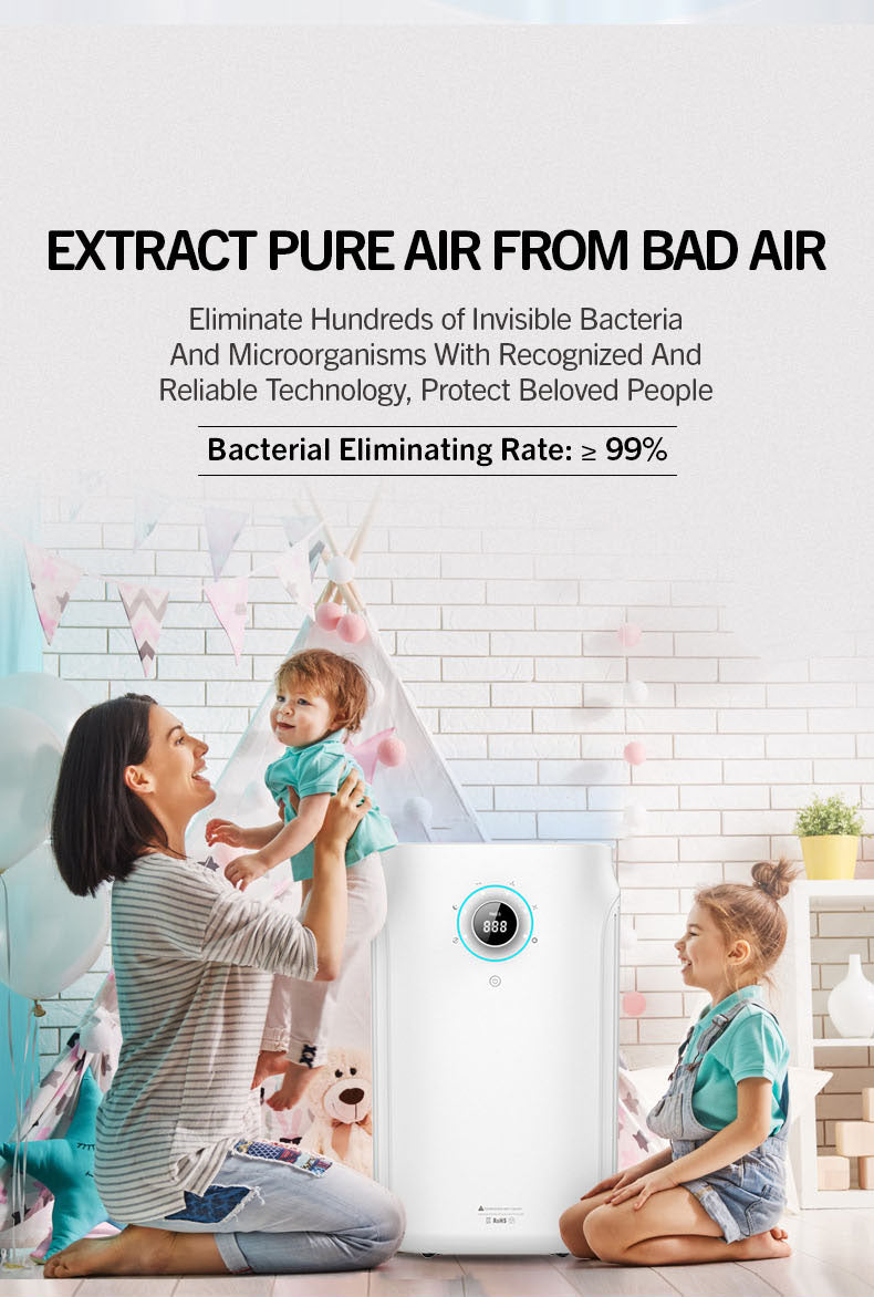 Air Purifier for Large Space House Household High Cadr Air Fresher & High Effective formaldehyde Removal Machine YDKJ700F-S82022
