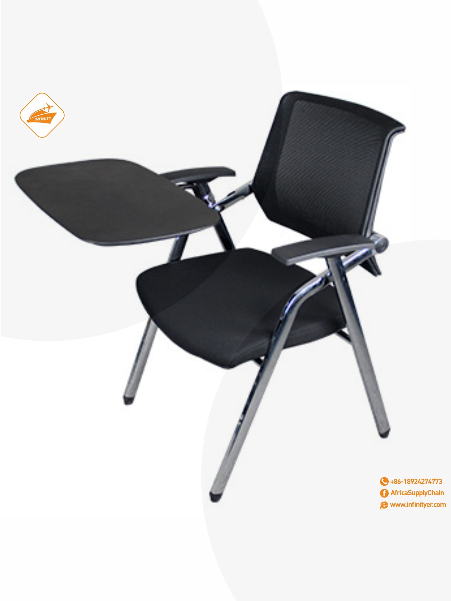999-14 Meeting Chair with Writing Board