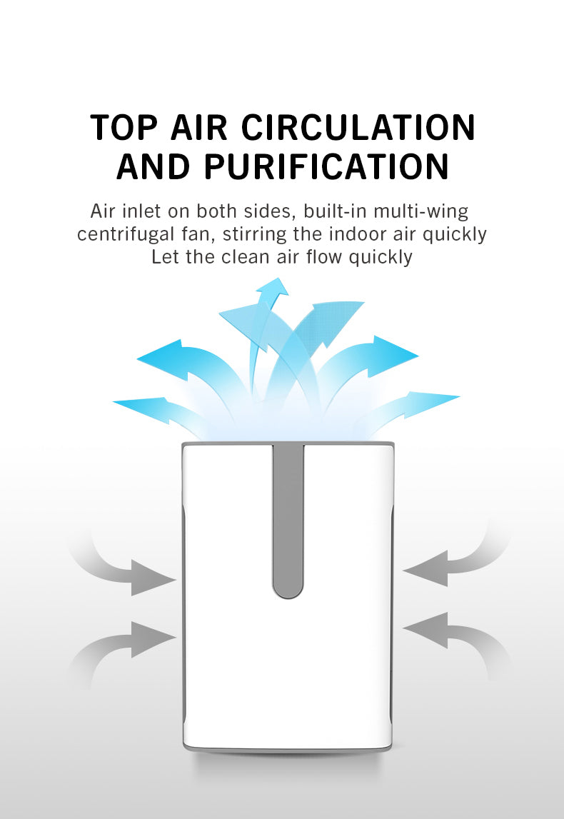 Portable Air Cleaner with Constant Humidification YDKJ310F-E82022