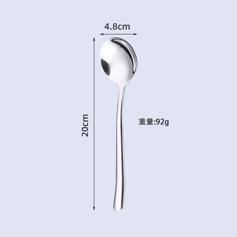 Stainless Steel Western Food Knife Fork Spoon