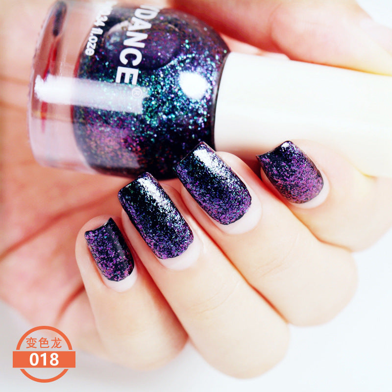 Starry Chameleon Nail Polish Color Changing Nail Art