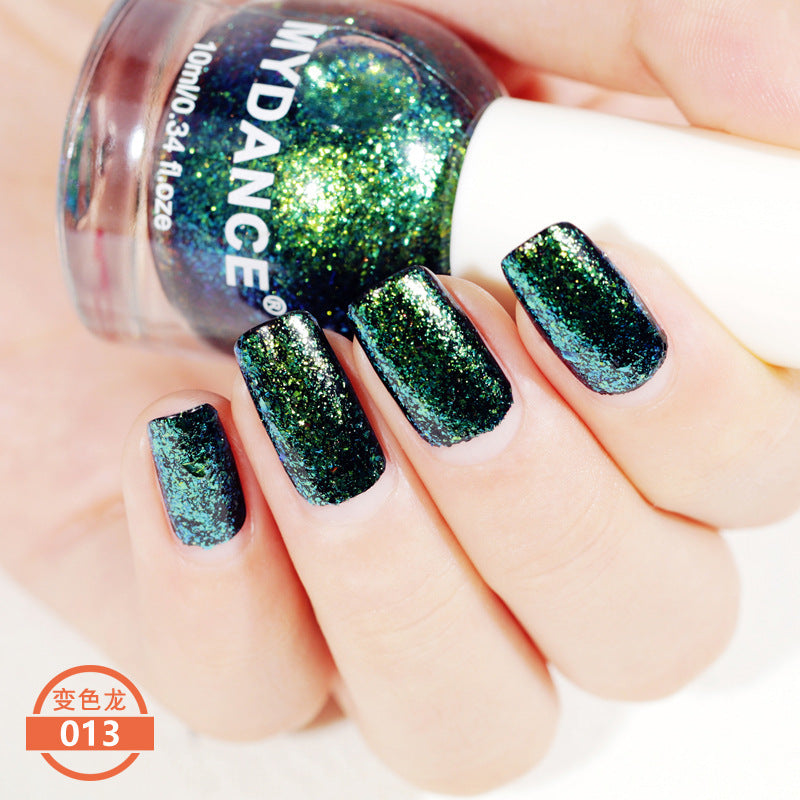 Starry Chameleon Nail Polish Color Changing Nail Art