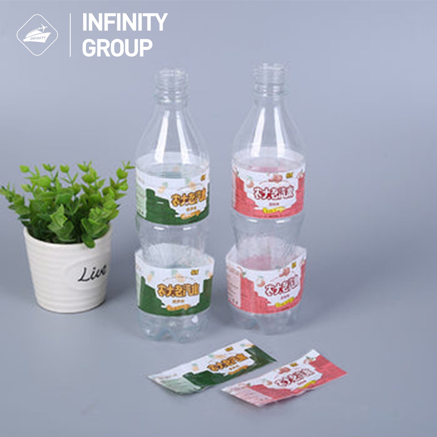 Customizable Shrink Film Mineral Water Packaging Film