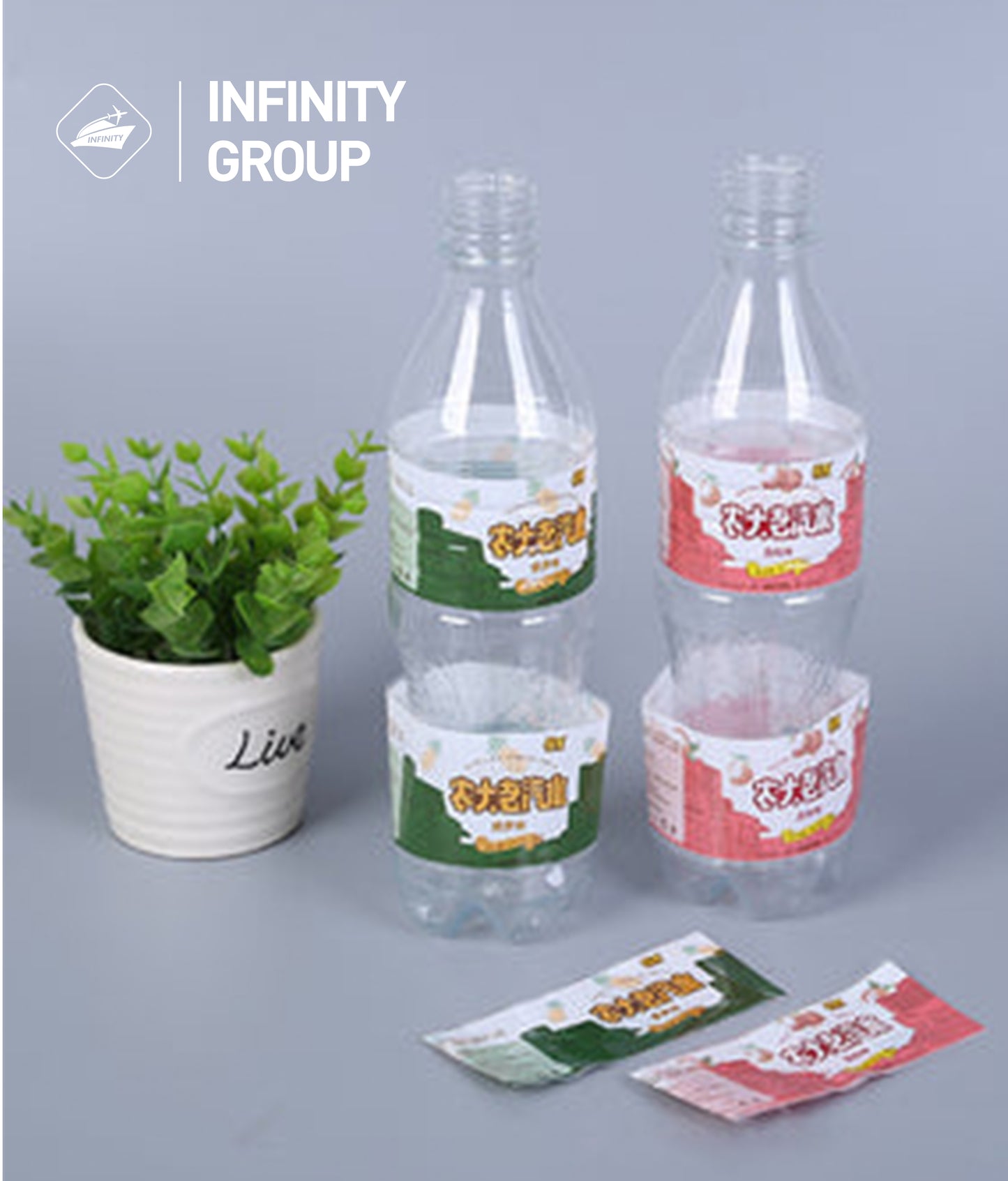 Customizable Shrink Film Mineral Water Packaging Film