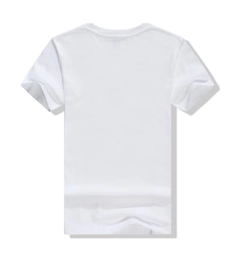 Cotton t-shirt custom logo round neck short-sleeved corporate work clothes printing class clothes party clothes advertising cultural shirts diy
