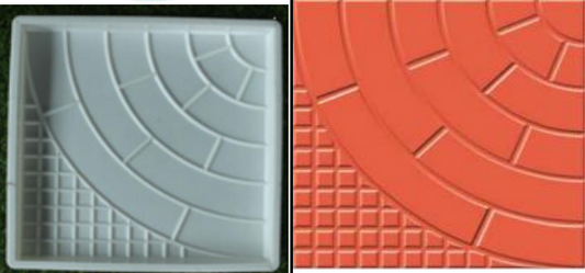 Brick Molds Injection Mold Concrete Precast Plastic Mold for Courtyard Road Brick YDLY-1112022