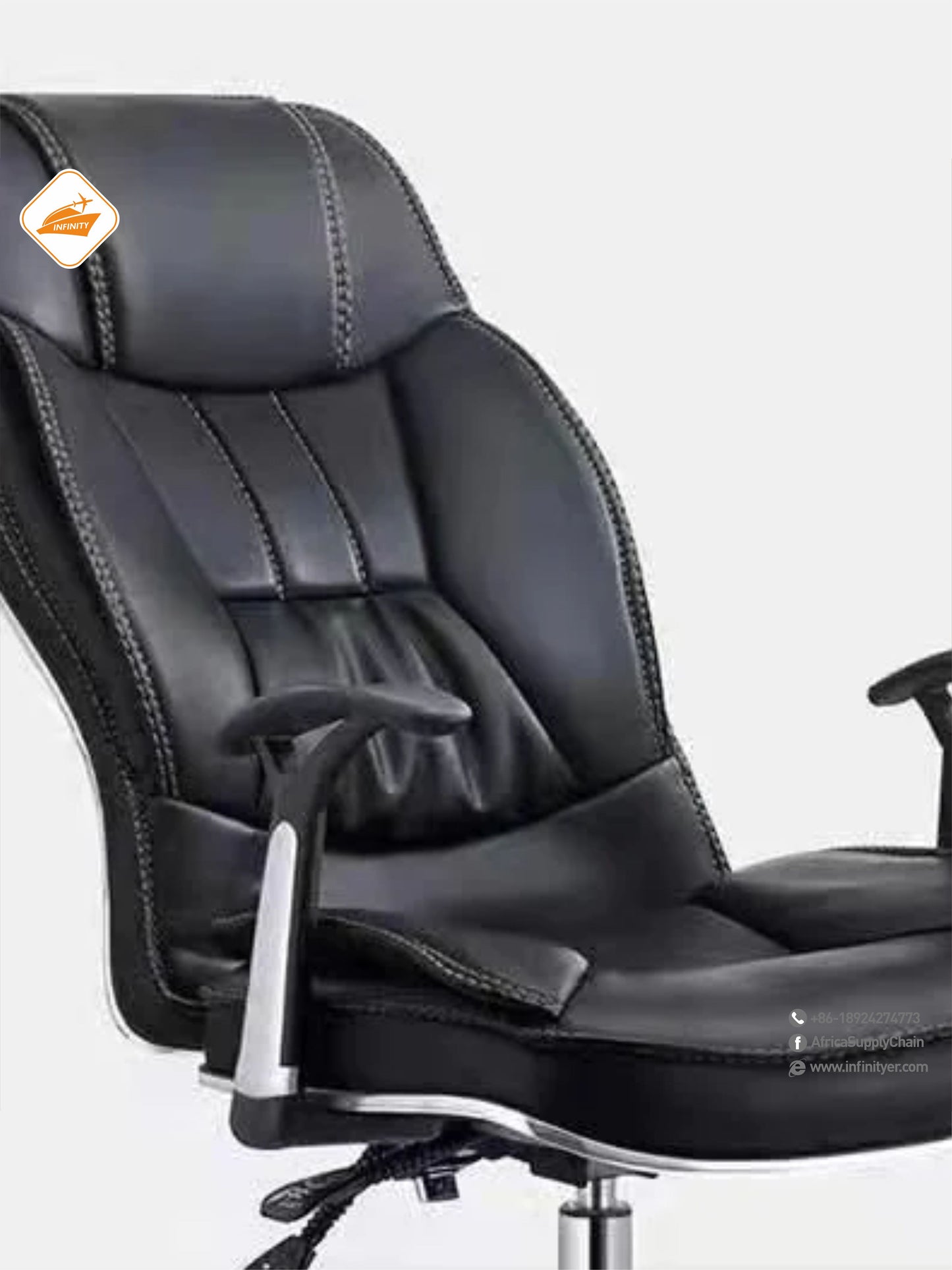 Mesh office chair with wheels