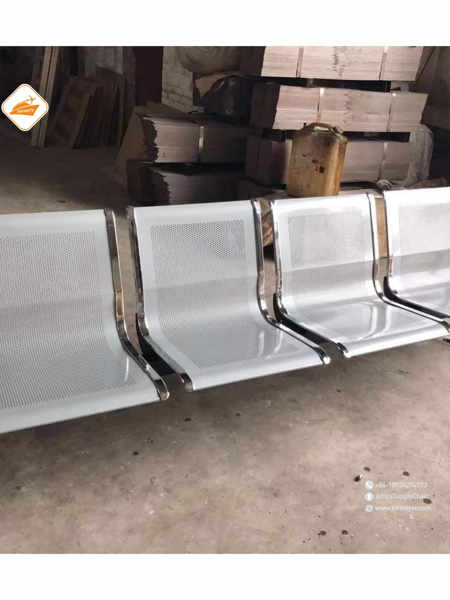 Thickened Plastic Bench Backrest Children's Stool