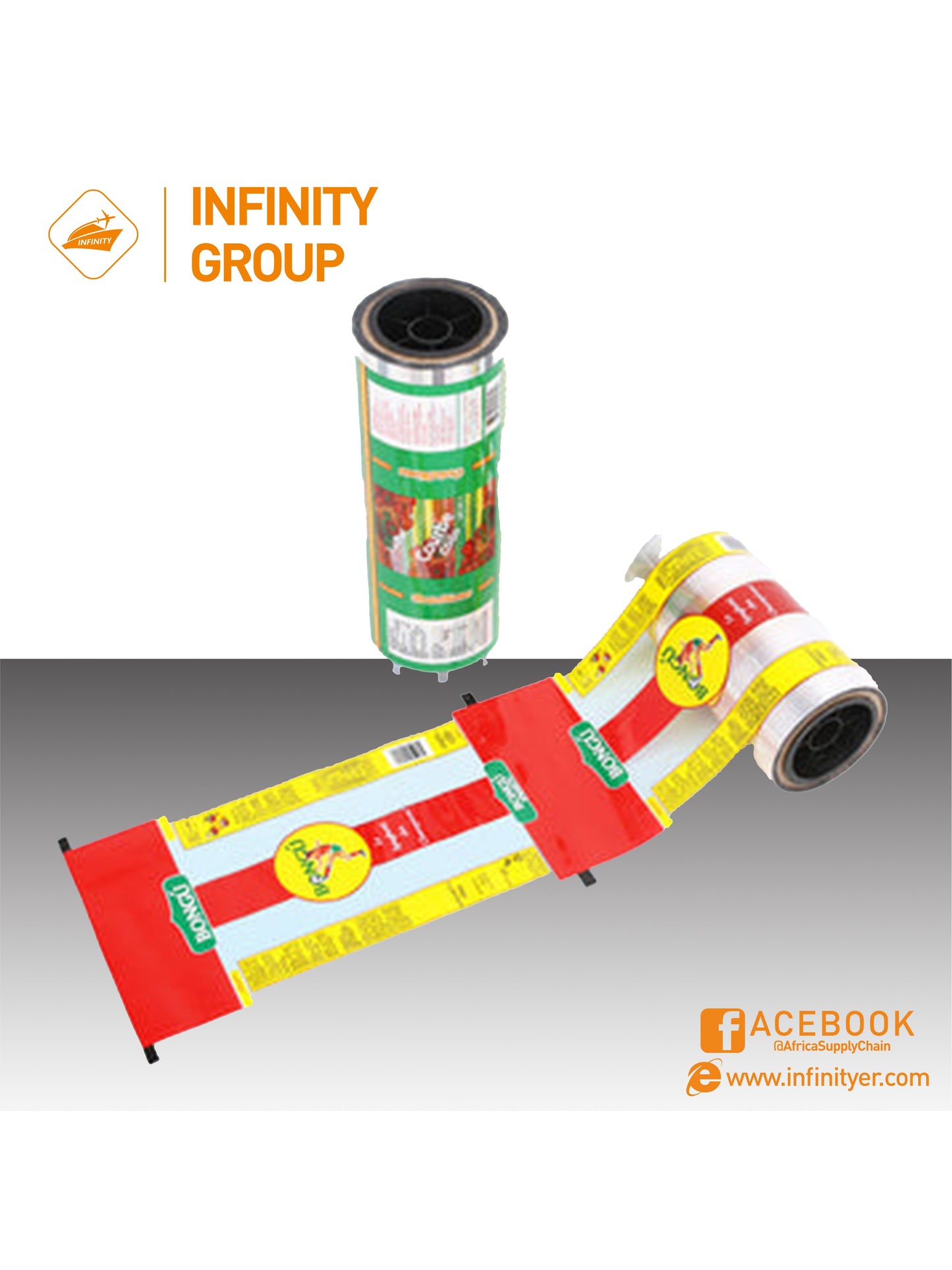 Customized Printing Packaging Film Food Packing Roll Film