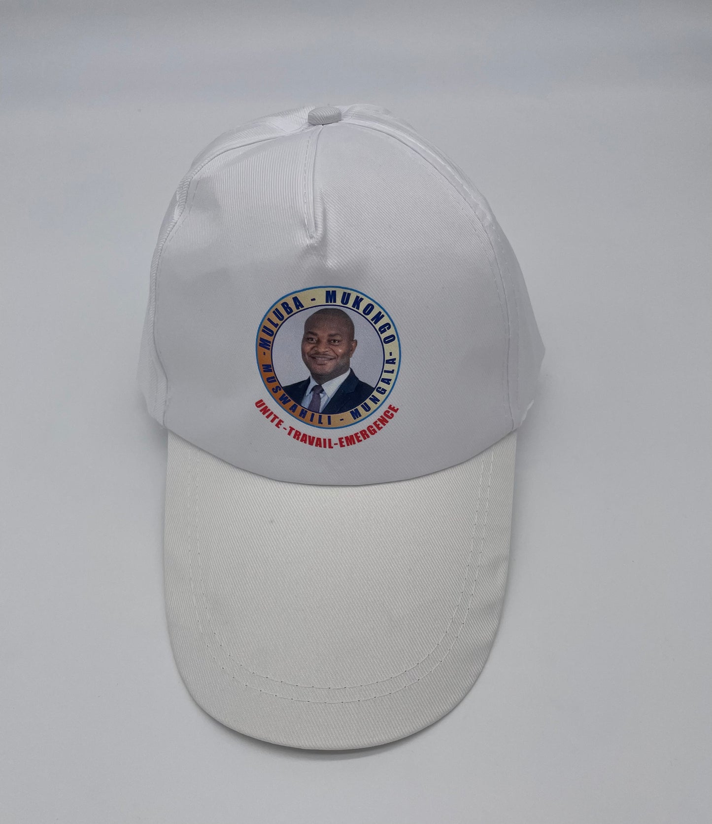 Polyester Peaked Cap Adjustable Cap Custom Logo Suitable for African Election Men and Women