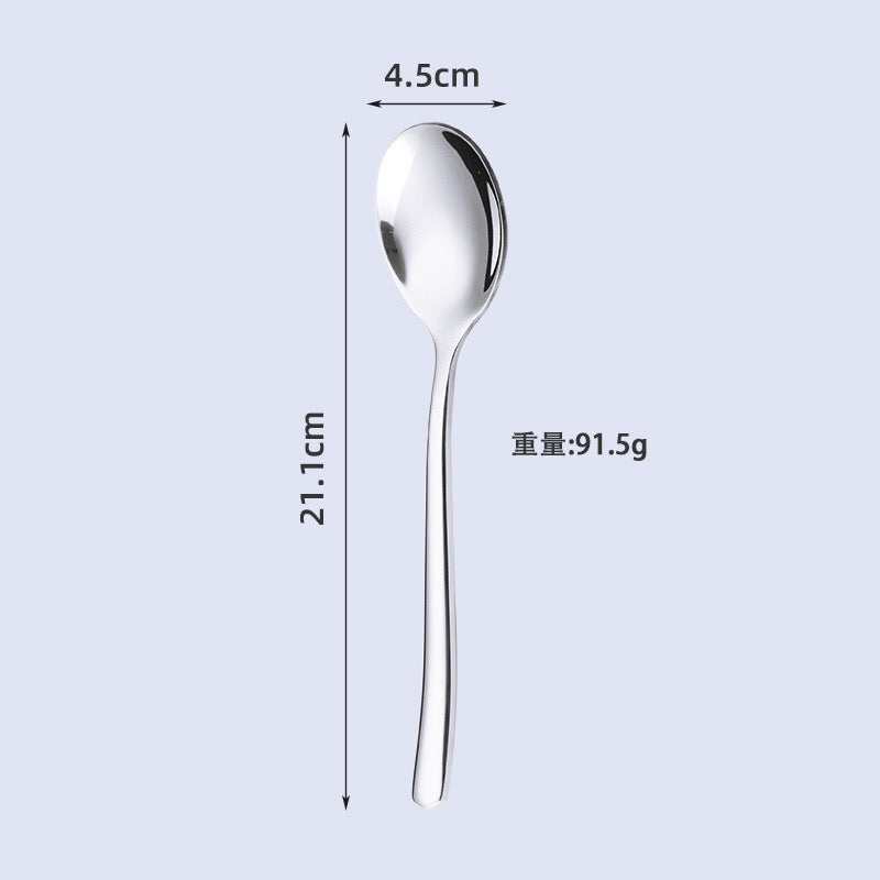 Stainless Steel Western Food Knife Fork Spoon