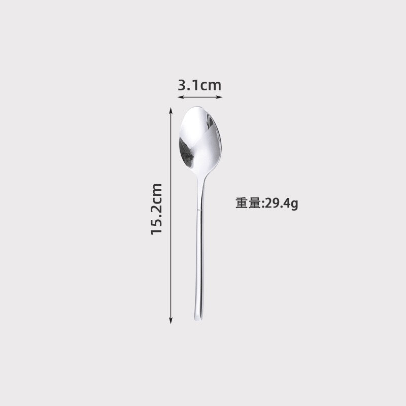 304 Stainless Steel Knife and Fork Spoon Western Steak Knife and Fork Set