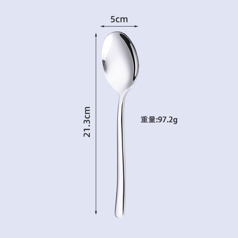 Stainless Steel Western Food Knife Fork Spoon