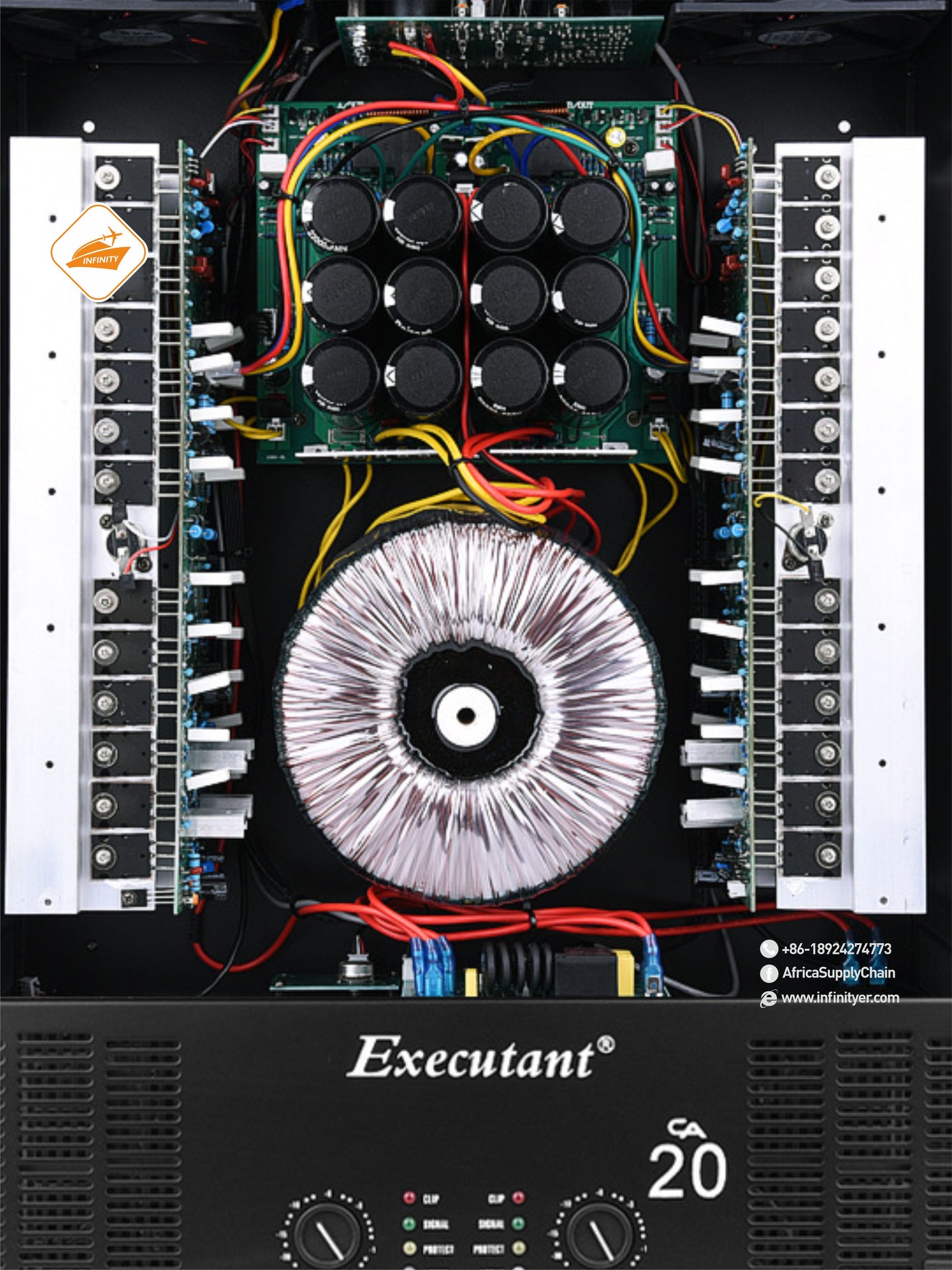 CA professional power amplifier double channel high power pure post-grade power amplifier bar stage wedding performance power factory direct sales