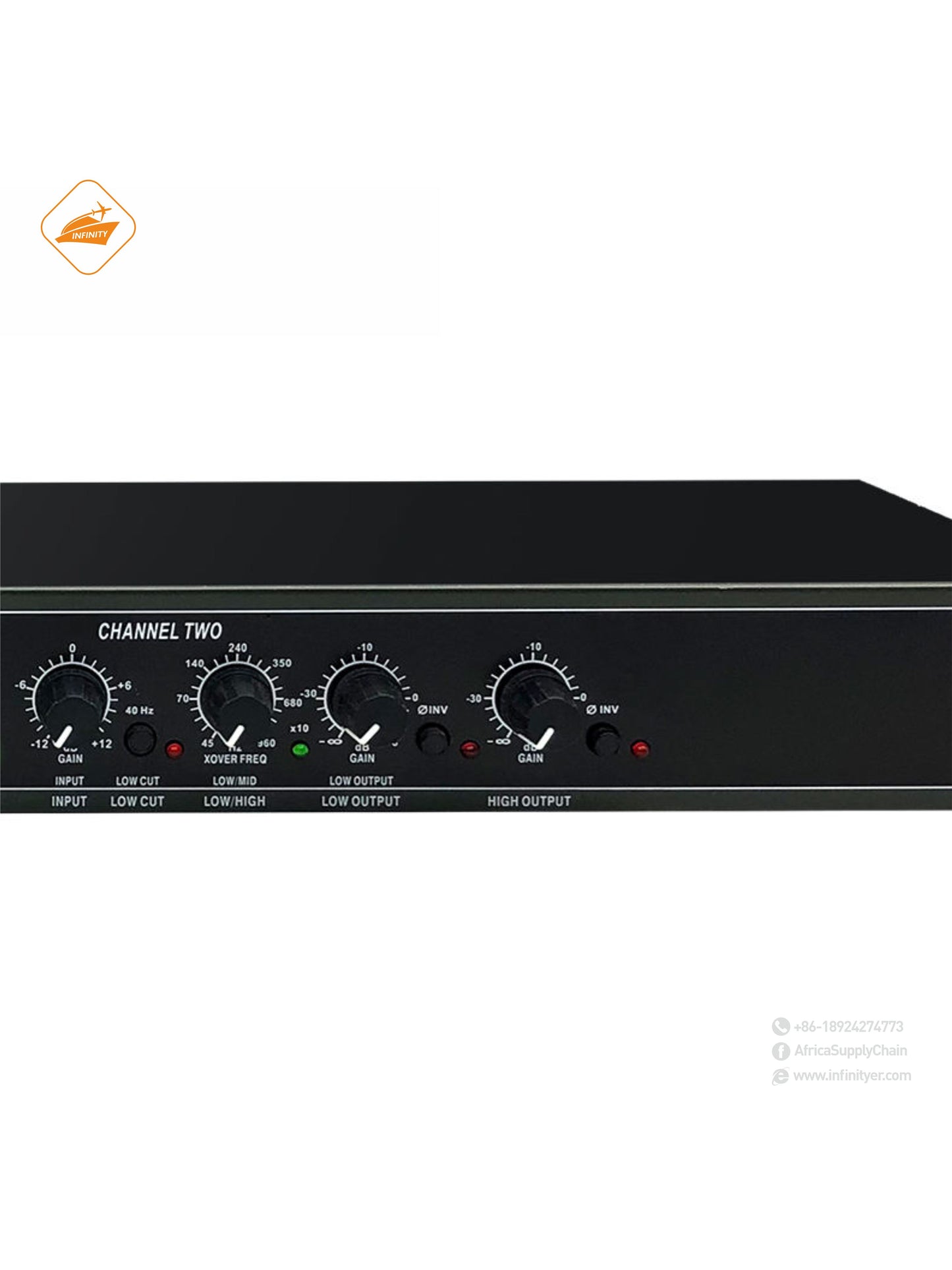223XL professional audio equipment stereo 2-way crossover for bar stage tuning