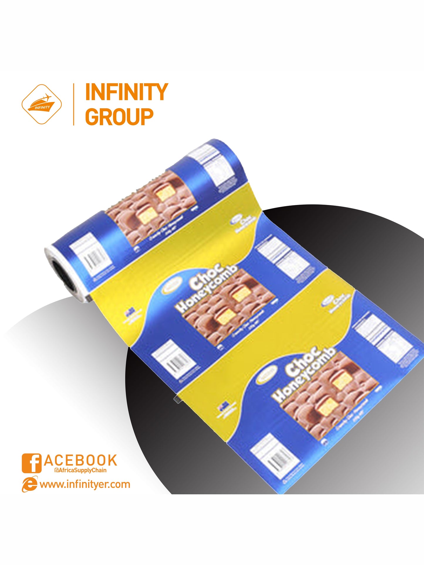 Customized Printing Packaging Film Food Packing Roll Film