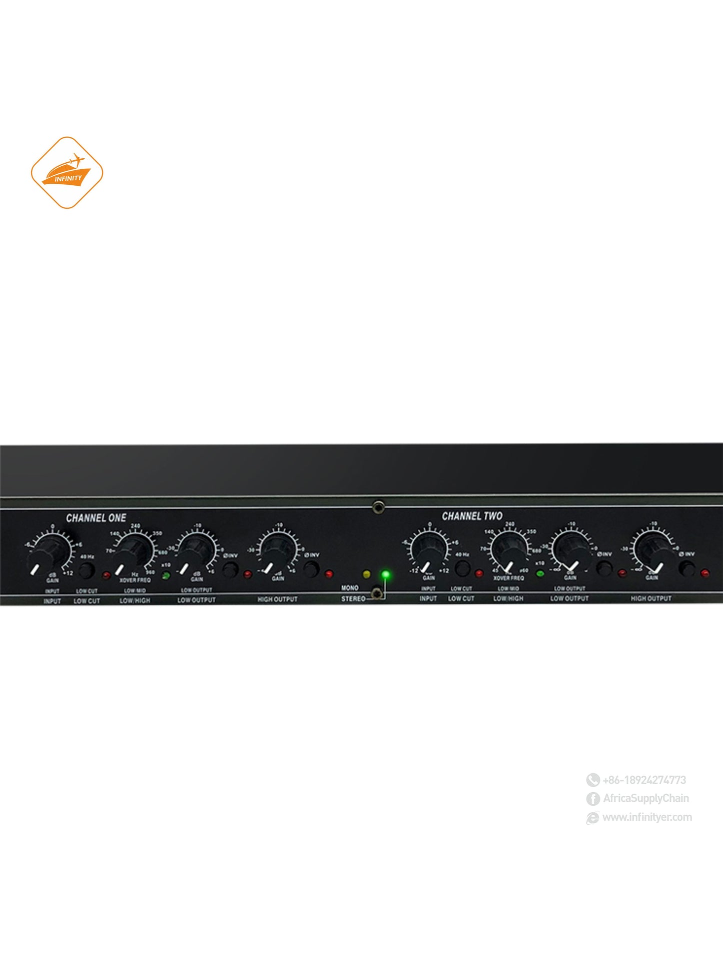223XL professional audio equipment stereo 2-way crossover for bar stage tuning