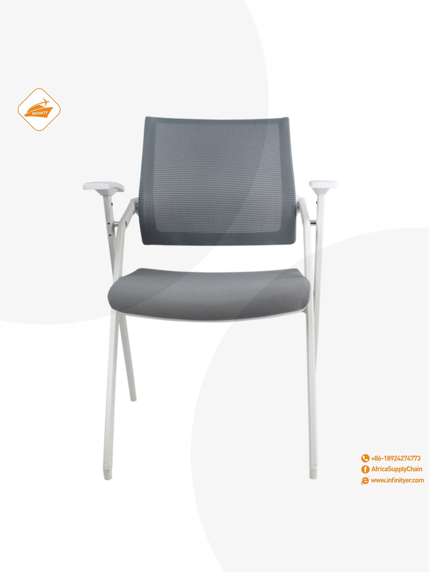 999-14 Meeting Chair with Writing Board