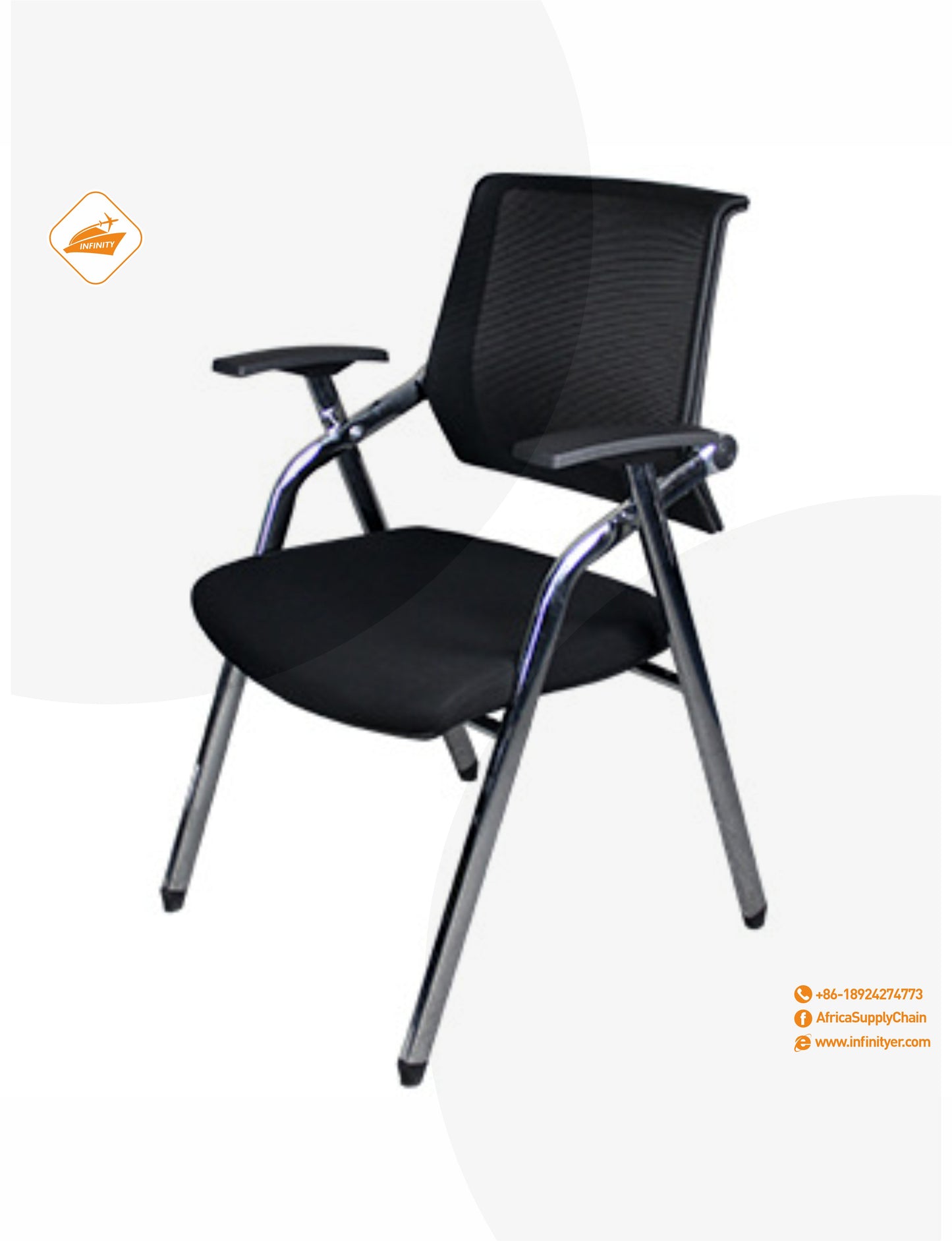 999-14 Meeting Chair with Writing Board
