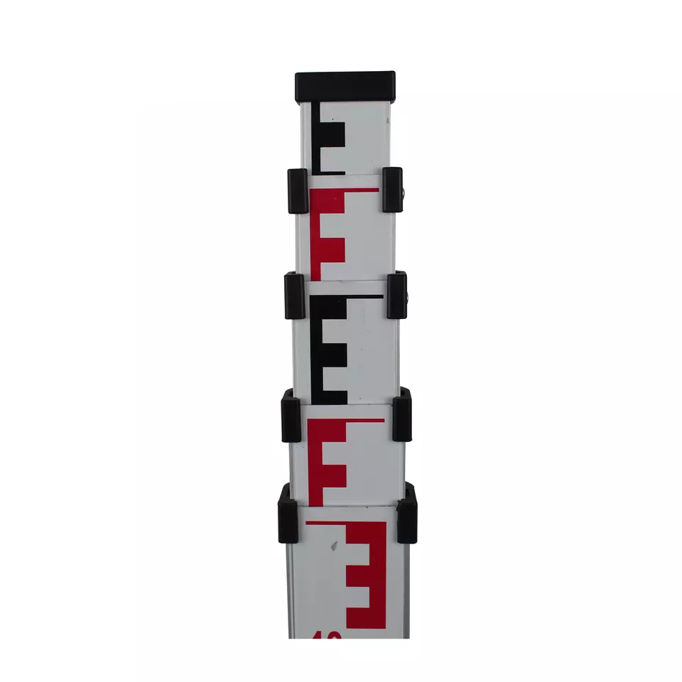 Accurate 5m auto aluminum types of leveling staff