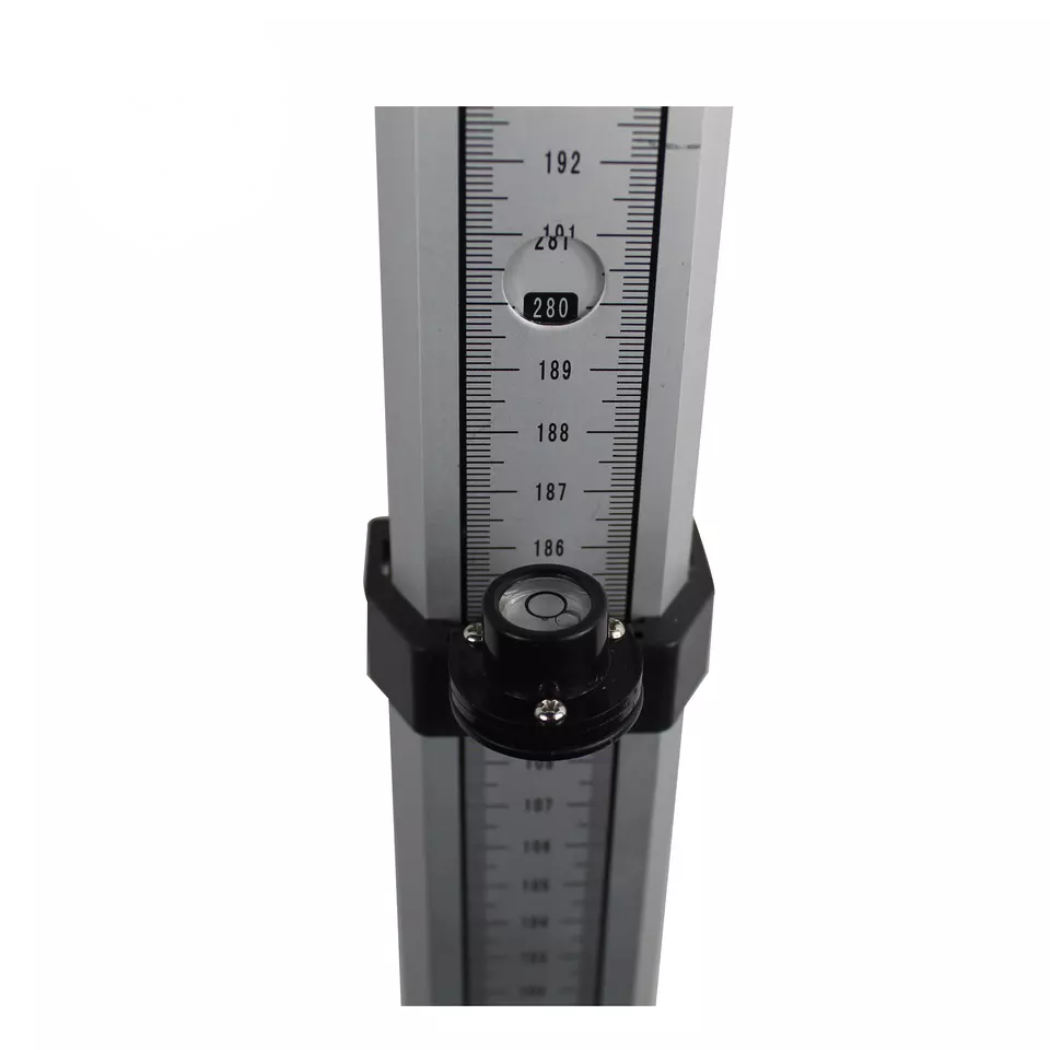Accurate 5m auto aluminum types of leveling staff