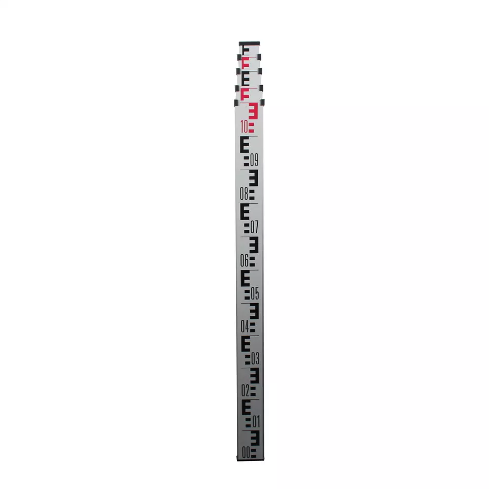Accurate 5m auto aluminum types of leveling staff