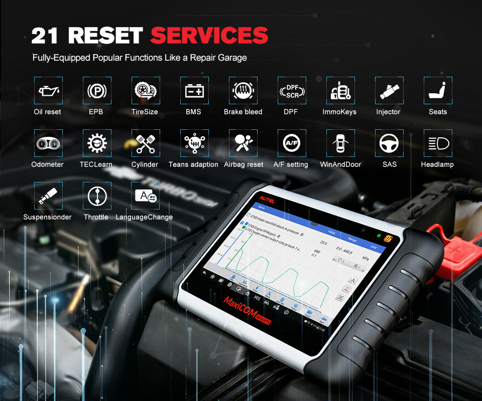 Autel MaxiCOM MK808TS Diagnostic Scanner tool