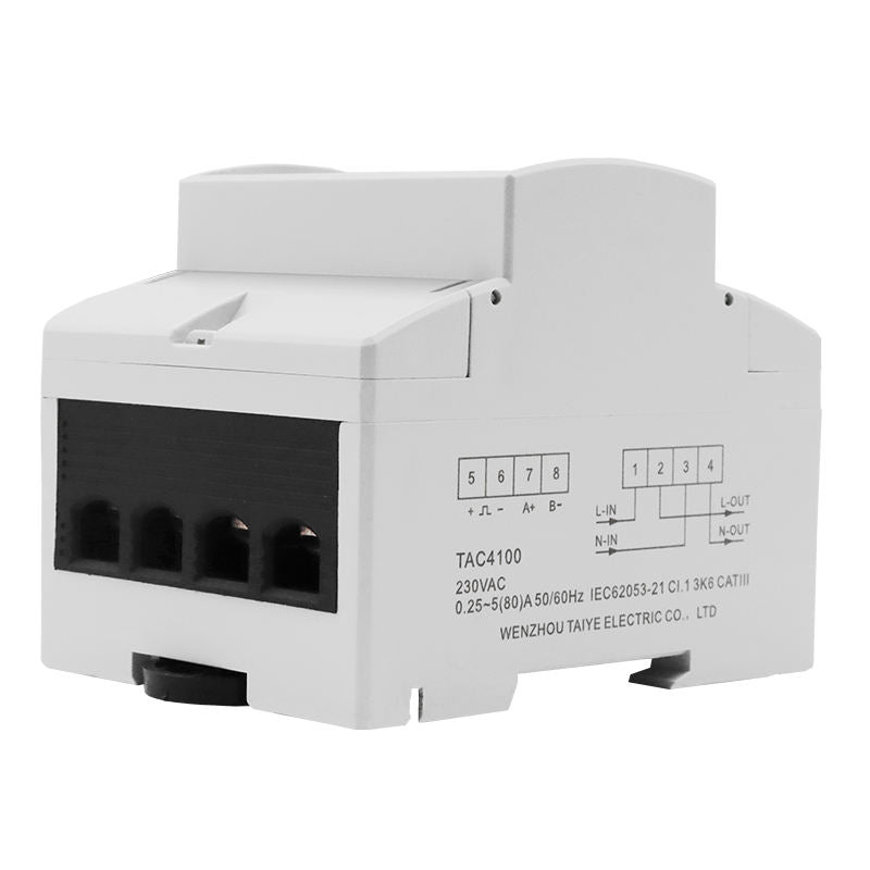 Single Phase Din Rail Mutil-function Energy Meter YDTAC41002022