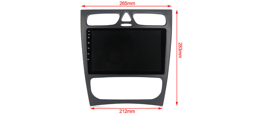 Android Large Screen Central Control Car Navigation All-In-One Machine Is Suitable for Mercedes-Benz