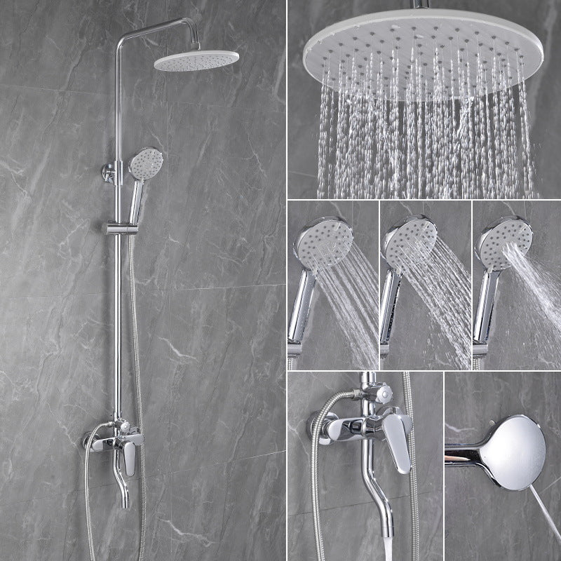 Bathroom Shower Set Bathroom Household Nozzle Pressurized Shower