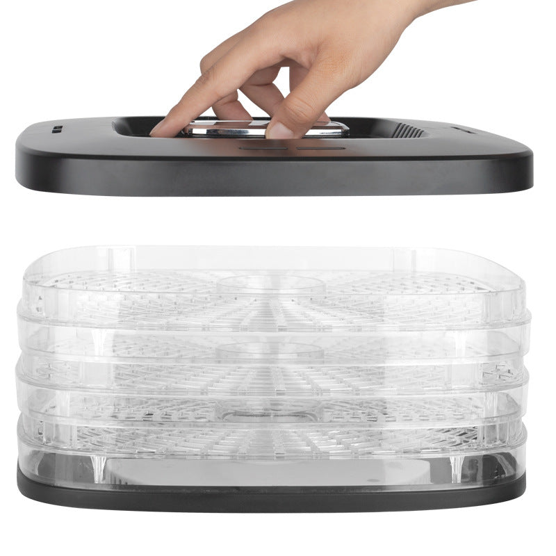 Household Fruit Dryer Meat Fruit and Vegetable Pet Snack Dryer Food Dehydrator
