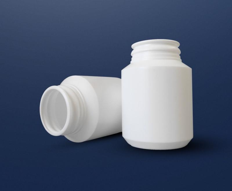 High Quality White 100/150ML HDPE Container Bottle Food Plastic Jar