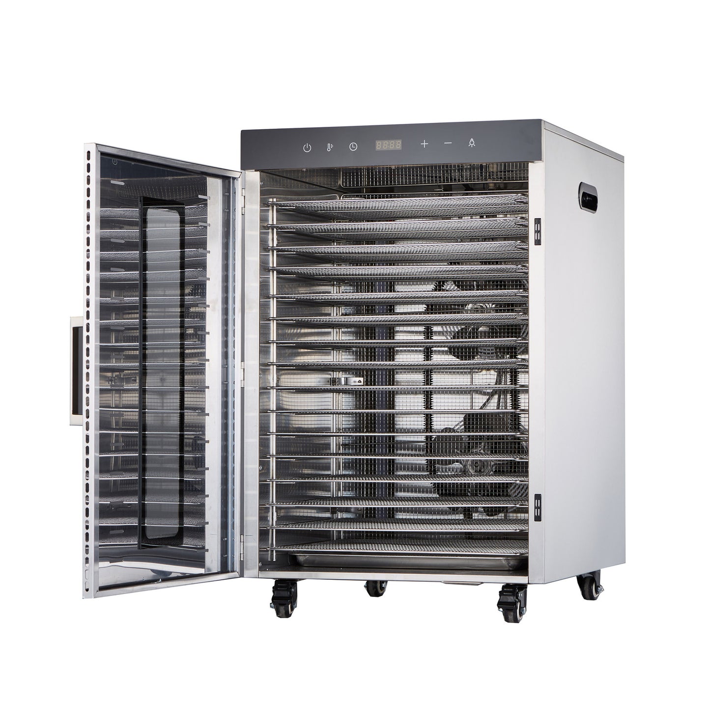 16 Layer Food Dryer Stainless Steel Dryer Fruit and Vegetable Pet Snack Dehydration Air Dryer