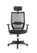 Mesh office chair with wheels