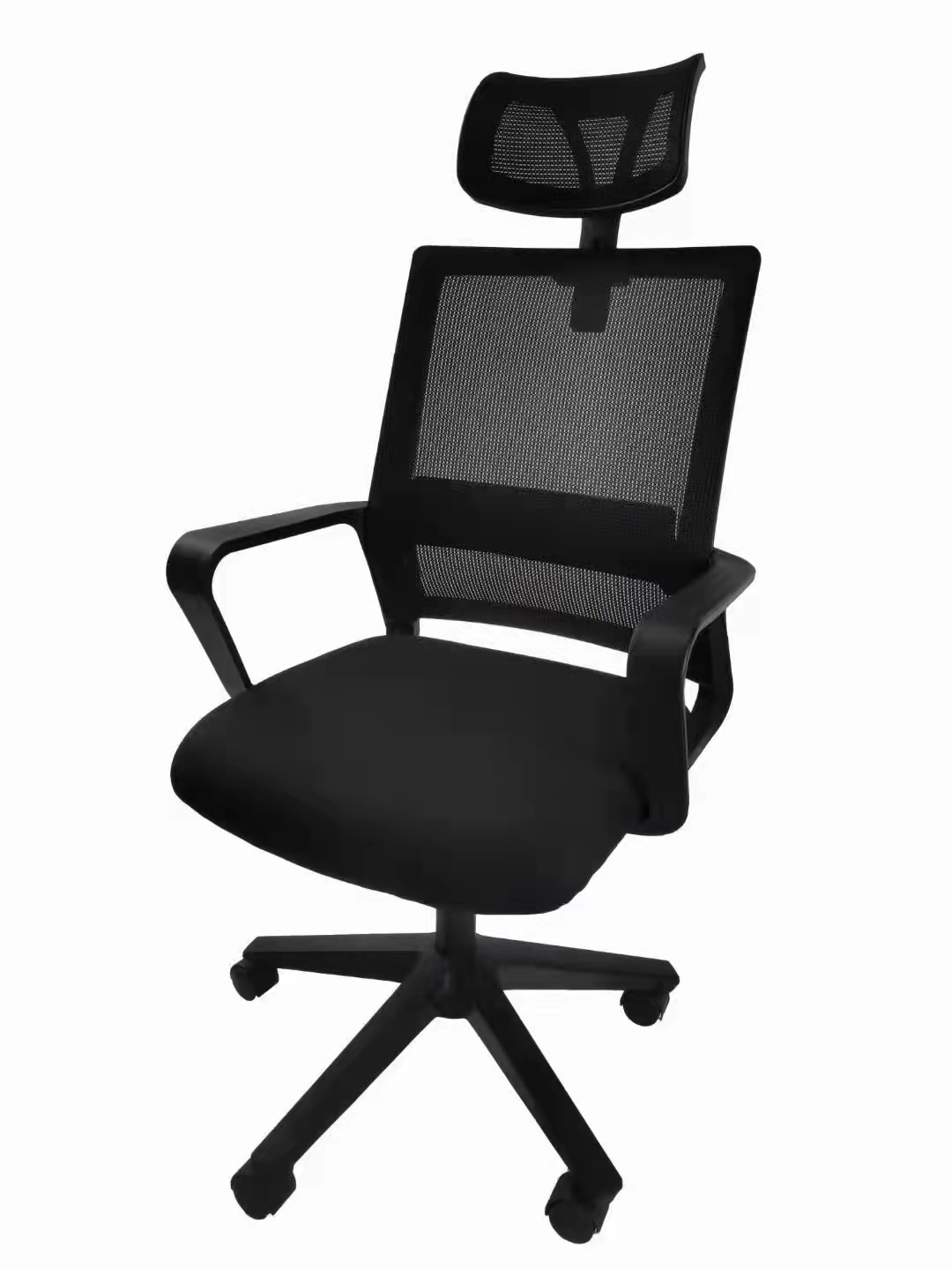 Mesh office chair with wheels