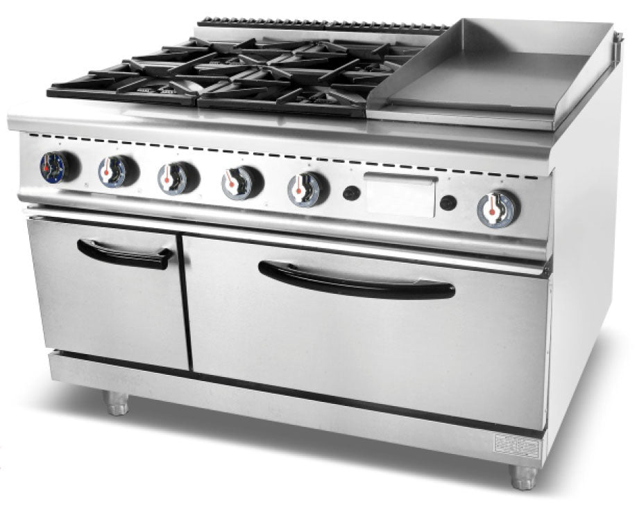 Gas Range 4 Burner Stove