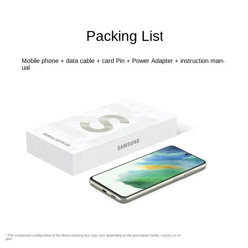 SAMSUNG Galaxy S21 FE 5G 2nd Generation Dynamic AMOLED 120Hz Snapdragon 888 IP68 Dustproof and Waterproof 5G Phone