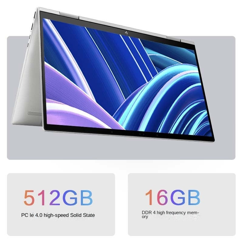 HP ENVY Ultra-thin and Light Notebook Computer i7-1260P Xe Sharp Torch HD Screen / flip Touch