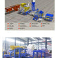 Fully automatic unburned brick machine production line