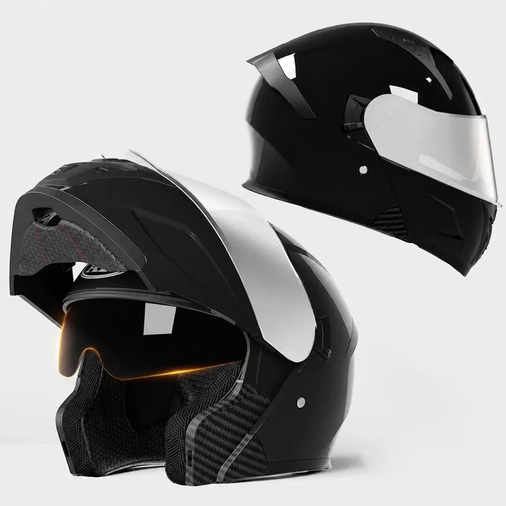 Motorcycle Helmet Half Face Matte Black 3C Certified