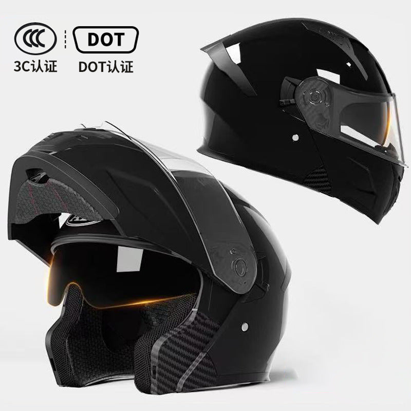 Motorcycle Helmet Half Face Matte Black 3C Certified