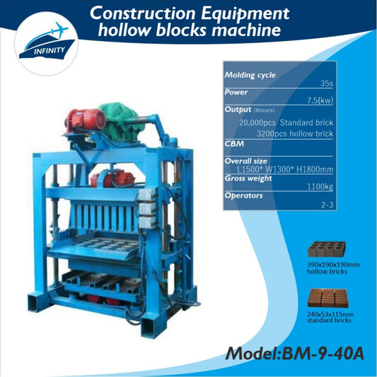 Block molding machine