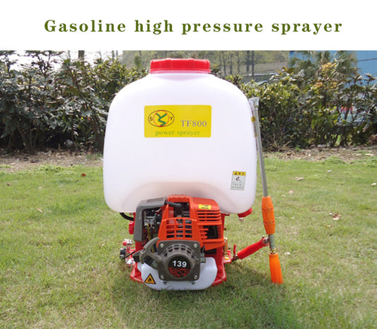 Four-Stroke Knapsack Gasoline Sprayer High Pressure Garden Fruit Tree Agricultural Disinfection Sprayer