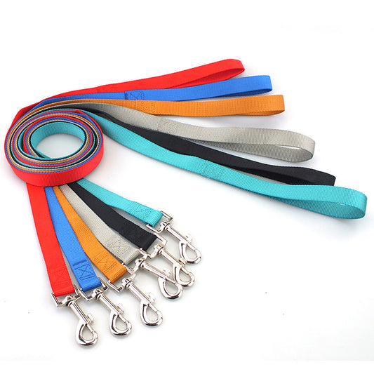 Pet Leash Imitation Nylon Handle Polyester Dog Leash Pet Supplies