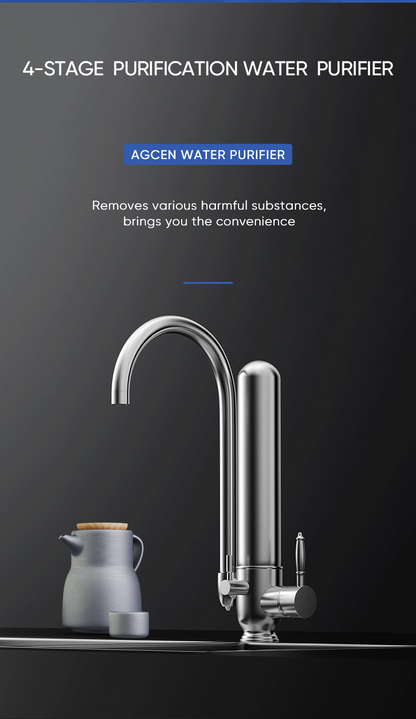 Stainless Steel Portable Tap Water Filter for Kitchen Household Faucet Water Filter YDV1-012022