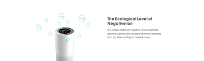 Household Indoor Air Purifier With true hepa Active Carbon Filter Designed for allergy sufferers-YD600F-T012022